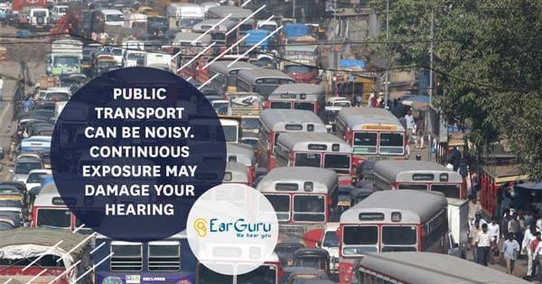 यातायात के शोर के कारण ध्वनि प्रदूषण जो उच्च आवृत्ति बहरेपन का एक कारण है blog image
