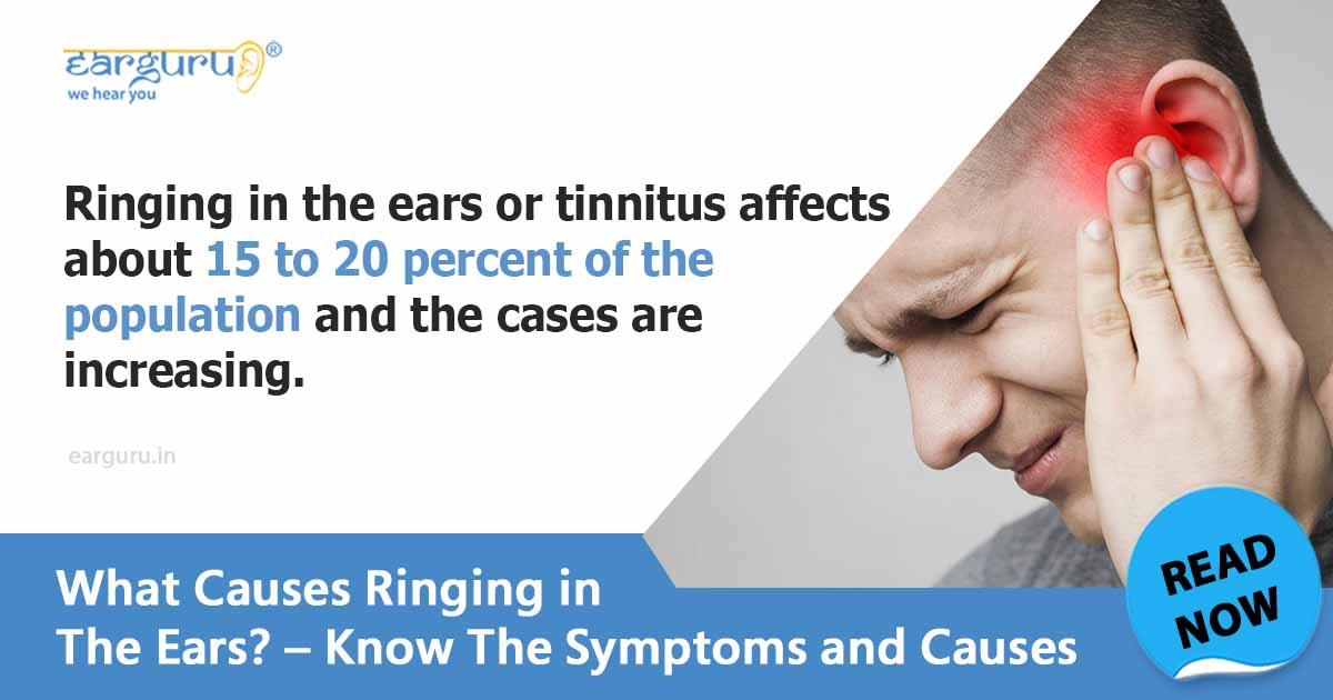 Read about the causes of ringing in the ears or tinnitus