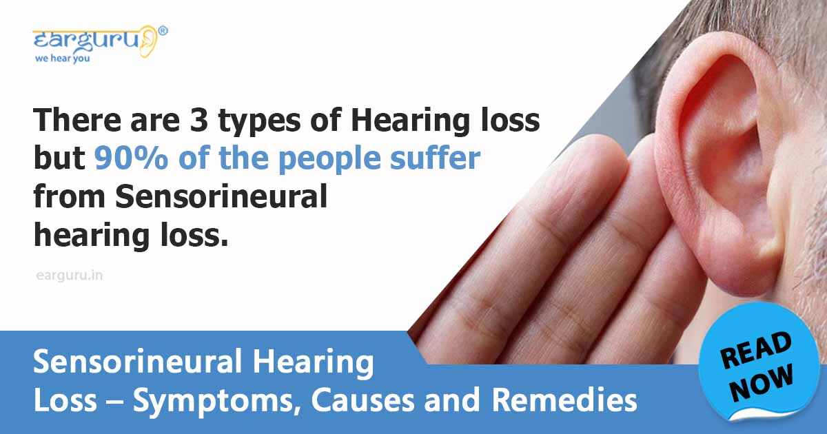 What is Sensorineural Hearing Loss? Read to know the Causes, Treatment