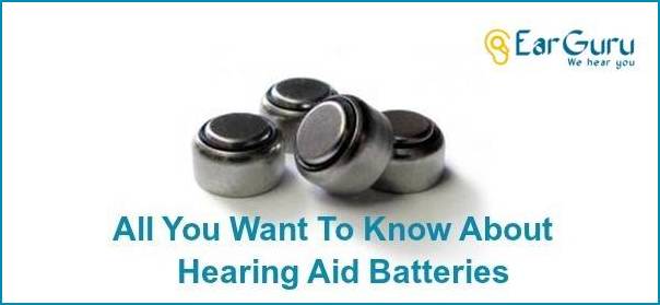 All you want to know about hearing aid batteries