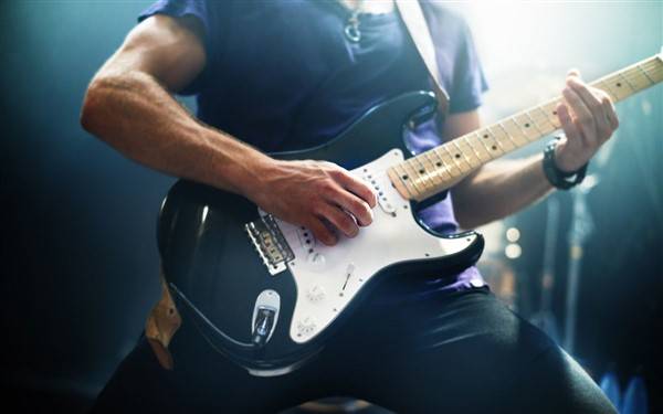 A Guitarist on stage blog image