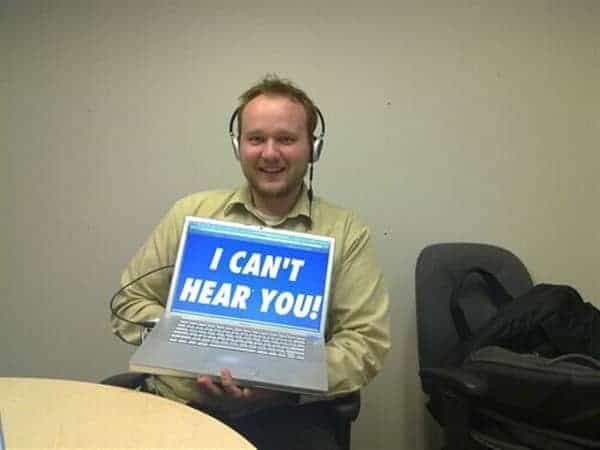 I can’t hear you blog image