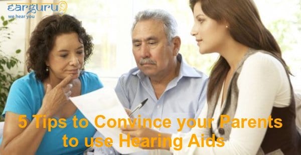 Use of Hearing Aids For Elders – 5 Helpful Tips To Convince Them blog feature image
