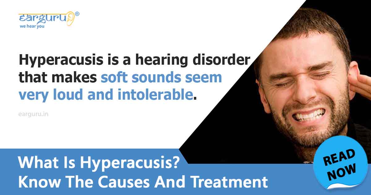 Hyperacusis or sensitivity to sound can be treated using therapy
