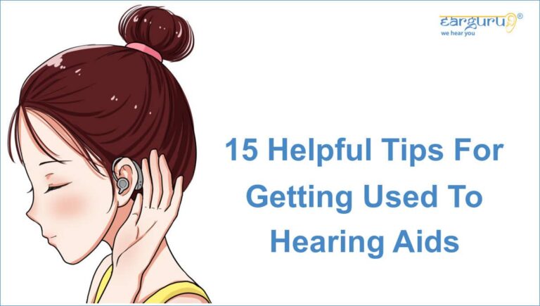 15 Helpful Tips For Getting Used To Hearing Aids. blog feature image